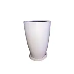 GENERICO - MACETA MALVA BLANCO 55X37CM