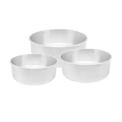 Reyna - Juego de Moldes para torta x 3pz de Aluminio