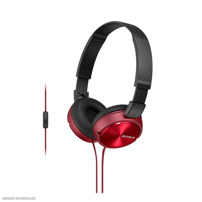 Audifonos para CABLE ZX310AP - ROJO