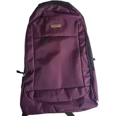 GENERICO - Mochila porta laptop con 3 cierres, casual para viajes