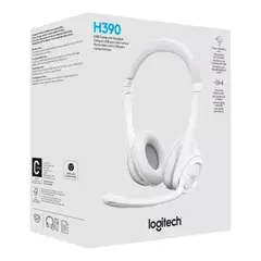LOGITECH - H390 Audifono Usb Cancelacion De Ruido Color Blanco