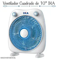 GENERICO - Ventilador Cuadrado Marca IKA - 40 Watts