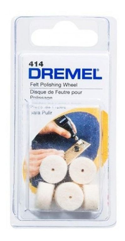 Discos De Fieltro Para Pulir 1/2 414