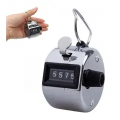 GENERICO - Contometro Manual Mecanico de 4 digitos