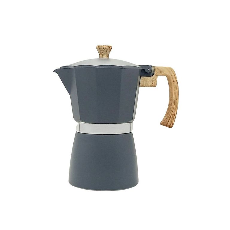 Cafetera italiana 6 tz Gris 270 ml