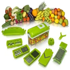 GENERICO - Picador de verduras Manual con accesorios