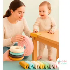 CHIBI CHIBI - Protector de borde U - gris