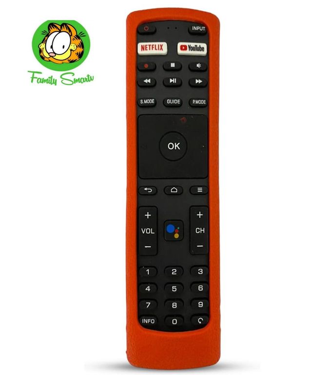 Funda de silicona para Control remoto Jvc RM-3363 Rojo