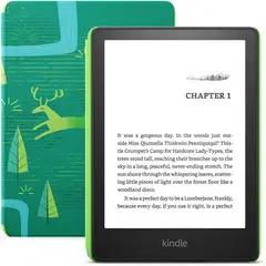 AMAZON - Kindle Paperwhite Kids 11th Generation With Cover 8GB - Emerald Forest