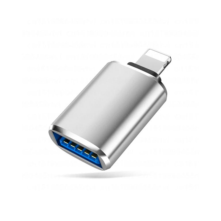 Adaptador OTG USB a Lightning iPhone transferencia de archivos