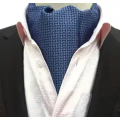 KAST PE - Corbata Bufanda Hombre Boda Richard - Azul Acero