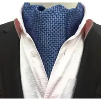 KAST PE - Corbata Bufanda Hombre Boda Richard - Azul Acero