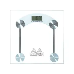 GENERICO - Balanza para peso corporal a pila báscula de hasta 180 kilos