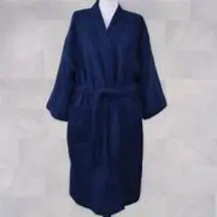 GENERICO - Salida de baño de 380 gramos - S - Azul Marino