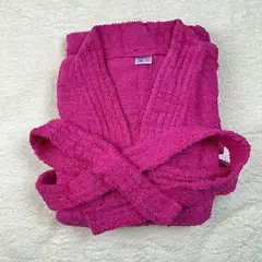 GENERICO - Salida de baño de 380 gramos - S - Fucsia