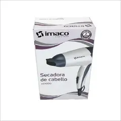 IMACO - SECADORA DE CABELLO HD1850 - BLANCO