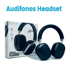 GENERICO - Audifono Bluetooth 5.3 Stereo Compatible con IOS y Android Negro