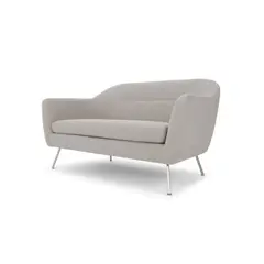 YOLODECORO - Sofá Reece De 2 Cuerpos Mina Flint Grey