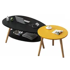 DIBA MUEBLES - Mesa de Centro Adelfa Negro