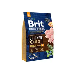 BRIT - Premium by Nature Adult Medium 3Kg (10- 25 kilos) pollo