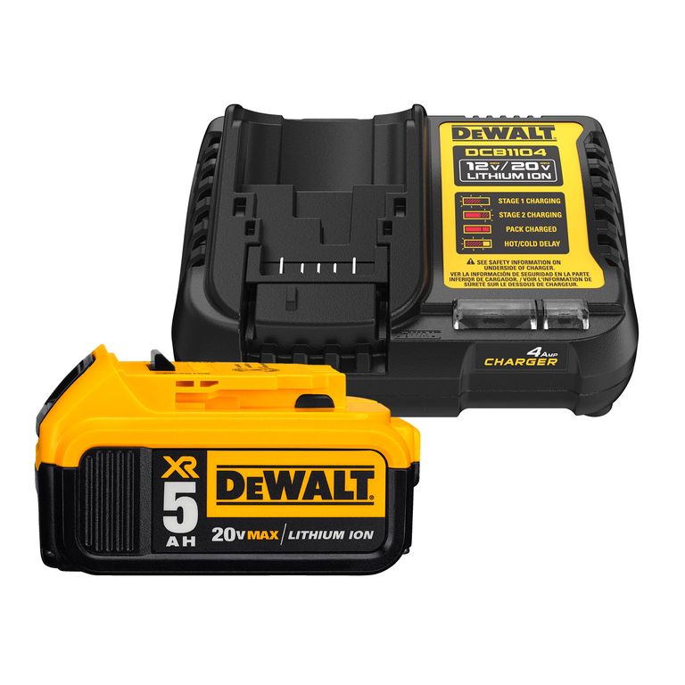 Starter Kit Batería 5.0 Ah + Cargador 12V20V DCB205-K3