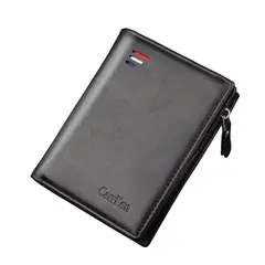 GENERICO - Billetera Gruesa Hombre Cuero Cartera Elegante