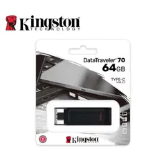 KINGSTON - Memoria USB DataTraveler 70 64GB USB-C 3.2 – DT70/64GB