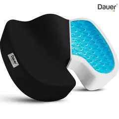 DAUER - Asiento Cojín Gel Tech + Bambu Viscoelastico con forro y asa