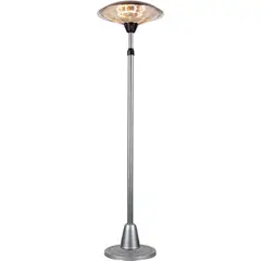 AREBOS - Calentador infrarojo de piso portátil 2000W