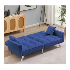 MOBILIARI - Sofa Cama Ewroll Azul