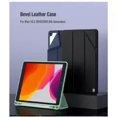 OTTOWARE - BEVEL LEATHER CASE IPAD 10.2 2019/2020 8VA GENERACION