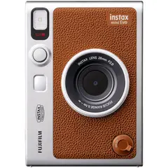 FUJIFILM - Instax Mini EVO Cámara instantánea - Marrón USB-Type C