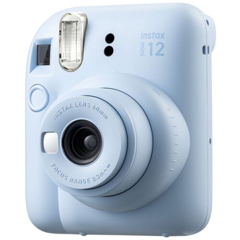 Instax Mini 12 Cámara instantánea - Azul pastel.