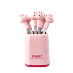 GENERICO - Trinches para bocaditos Kawaii - Conejito Rosa