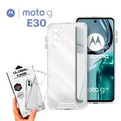 SPACE - Case Para Motorola E30 Transparente
