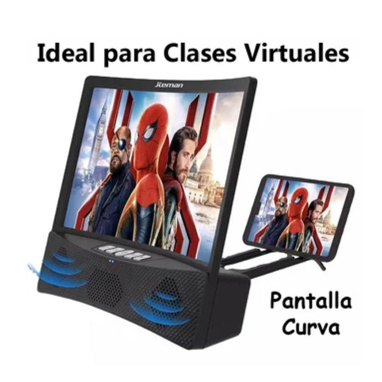 Amplificador de pantalla para celulares Bluetooth Doble Parlante