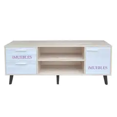 TEMEL - Aparador Vintage Mueble Aparador Mueble Tv 65