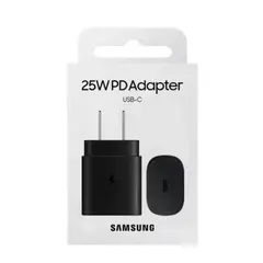 SAMSUNG - 25W PD Adapter USB-C Cargador de Pared Carga Súper Rápida