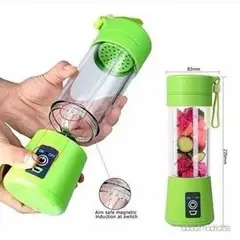 OEM - Mini Licuadora Portátil Inalámbrica - 6 Aspas VERDE