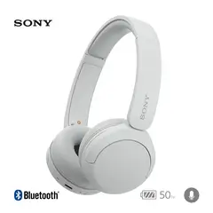 SONY - Audífonos WH-CH520 Bluetooth 50 hrs c-micro - Blanco
