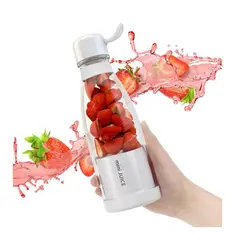 OEM - Botella Licuadora Portátil Recargable USB Blanco