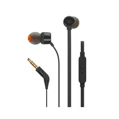 JBL - Audifonos Pure Bass Sound 3.5 mm T110 Con Micro Negro