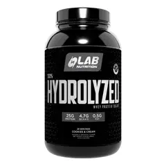 LAB NUTRITION USA - 100 Hydrolyzed Cookies And Cream 2lb