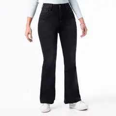 PIONIER - Pantalón Moda Denim Stretch Mujer Hallyh