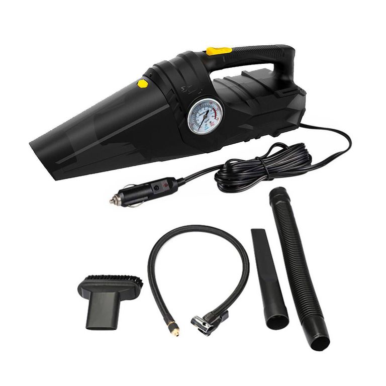 Aspiradora mas compresor para auto