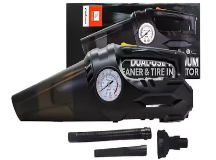 Compresor para autos y Aspidora potente 2 en 1