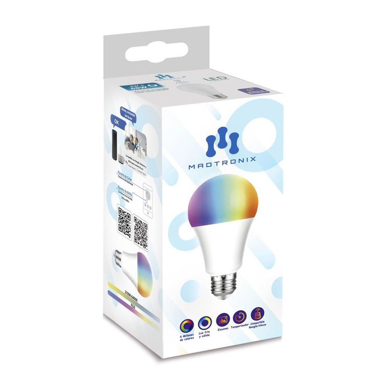 Foco Inteligente 1400 Lumens Compatible con Alexa y Google