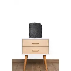 COBITEX HOME - Manta de invierno negro 230x180cm con textura de corderito cobitex