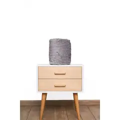 COBITEX HOME - Manta de invierno gris 230x180cm con textura de corderito cobitex