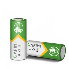 CAFINI - Pack 2 baterias pilas litio recargable li ion 26650